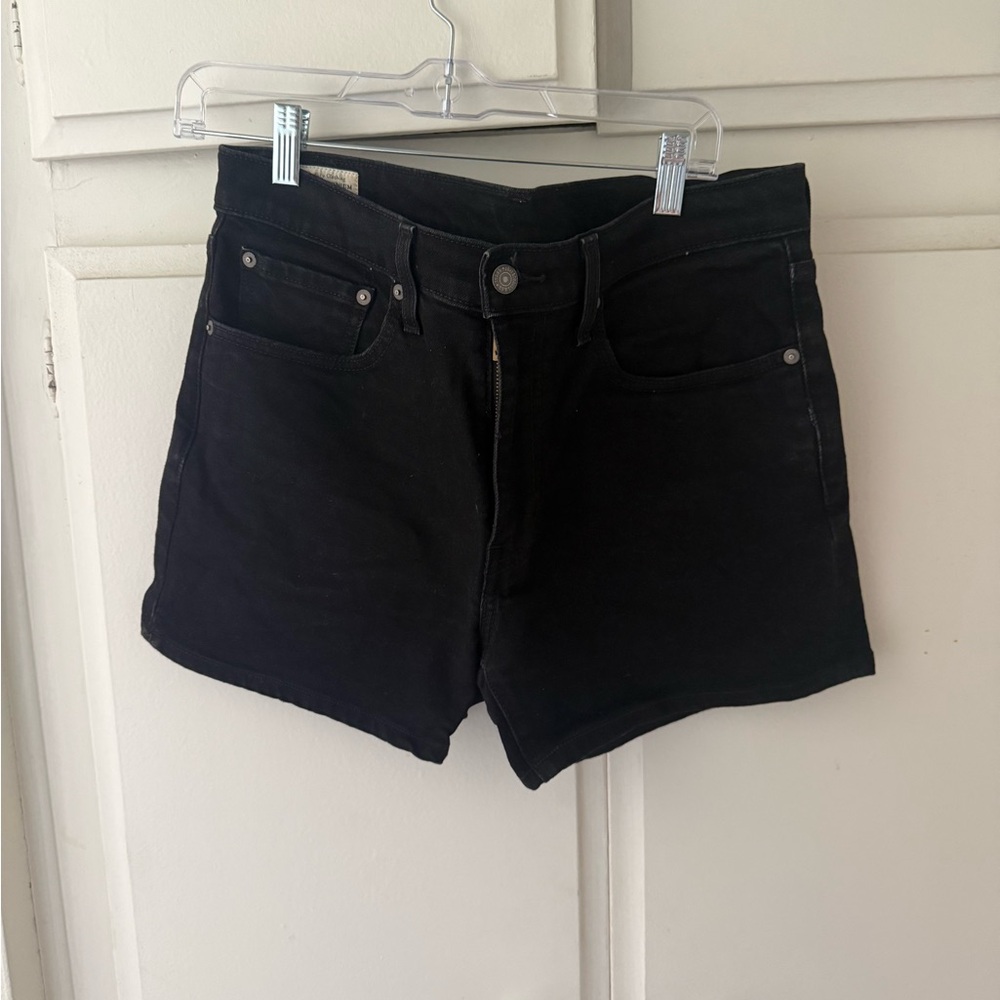 Levi's Premium Midnight Black Denim